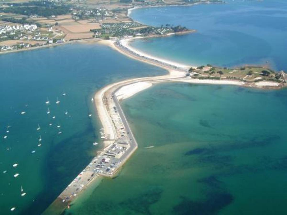 La Grand Voile - Maison 4 Chambres Vue Mer - Plage A 900 M Saint-Pol-de-Léon المظهر الخارجي الصورة